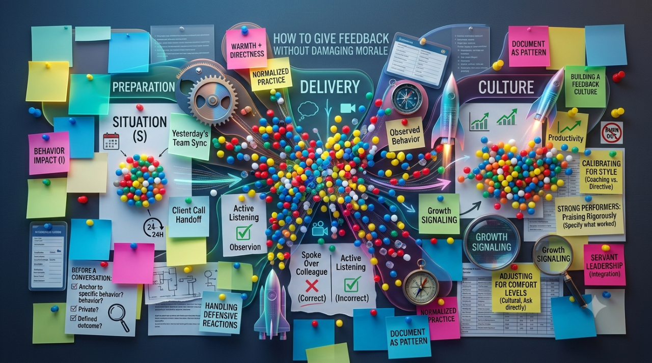 Give Feedback Without Damaging Morale